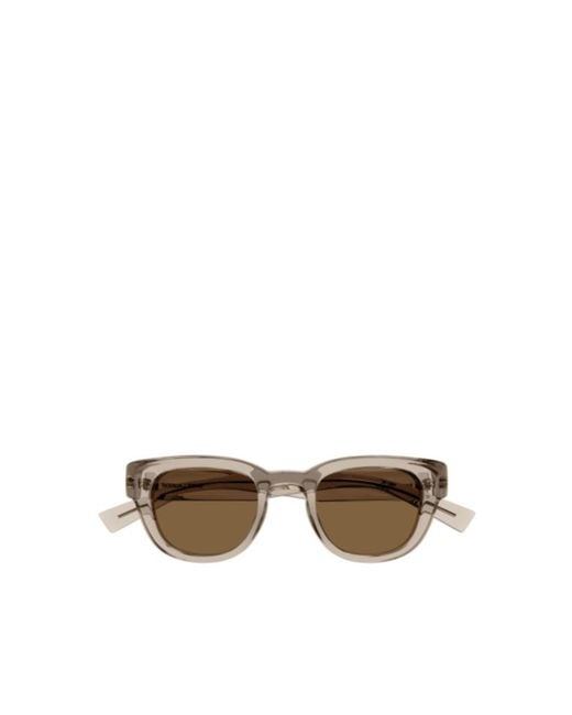 Saint Laurent Multicolor Eyewear Oval Frame Sunglasses for men