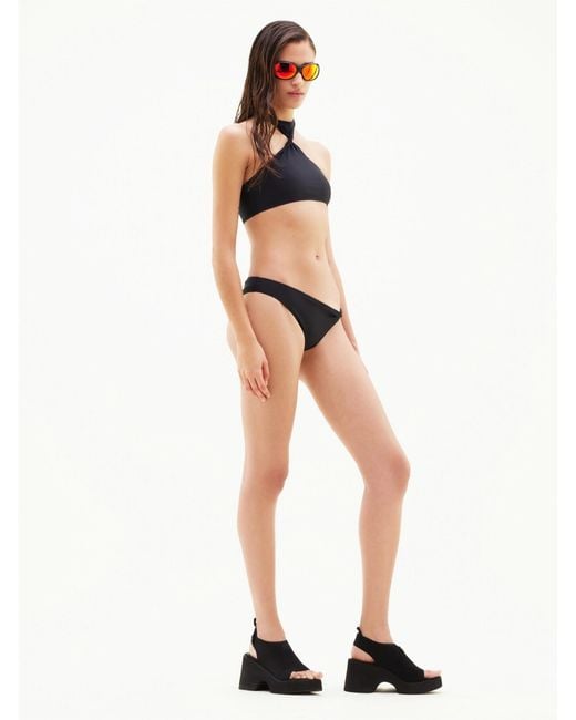 Courreges Blue Courrèges Twisted Bikini Bottoms
