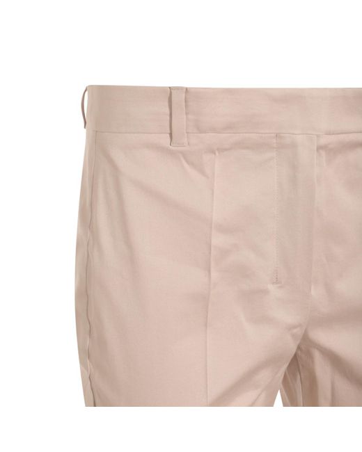 Max Mara Natural Belt Loop Casual Pants