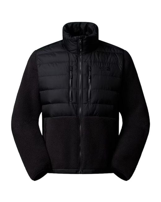 The North Face Black Rmst Denali Tek Hybrid Jacket for men