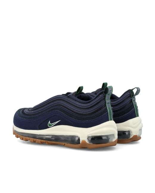 Nike Blue Air Max 97 Low-Top Sneakers