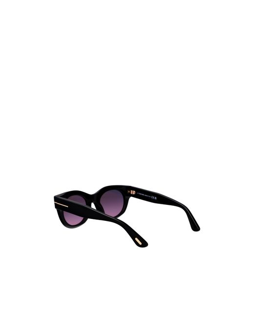 Tom Ford Multicolor Eyewear Round Frame Sunglasses