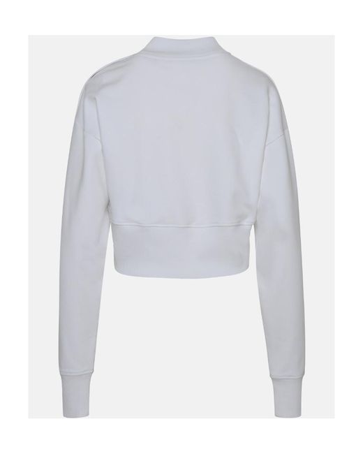 Balmain Gray Logo Sweatshirt
