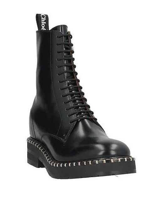 Chloé Black Ankle Boots