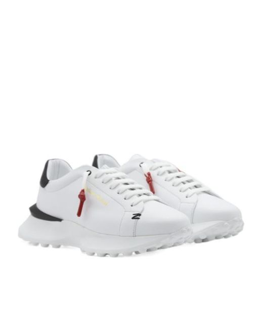 Giuliano Galiano White Raptor 1 Sneakers for men