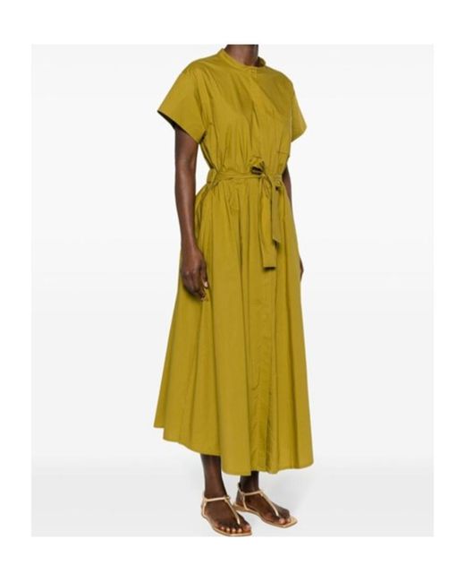 Forte_forte Yellow Cotton Shirtdress