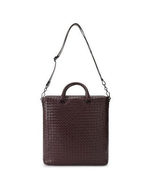 Bottega Veneta Red Knitted Handbag for men