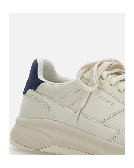 Axel Arigato White Genesis Neo Runner Lace-Up Sneakers for men