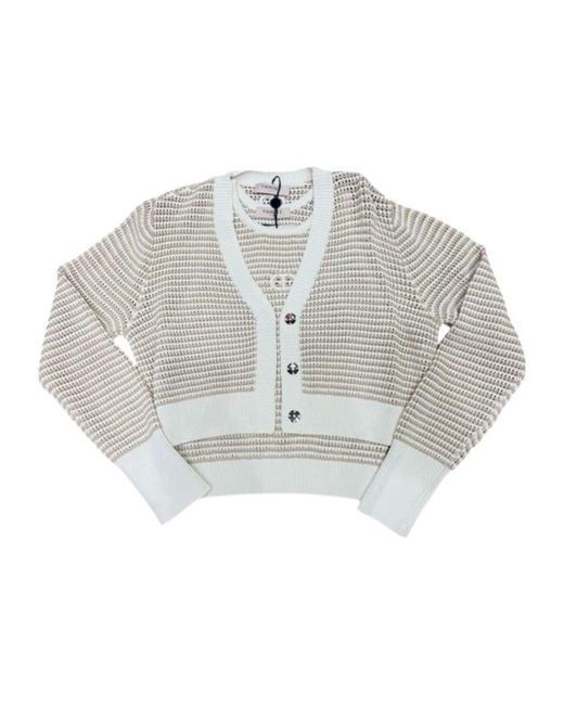 Twinset Gray Twin-Set Sweaters