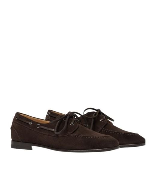Scarosso Brown Ginevra Lace-Up Shoes