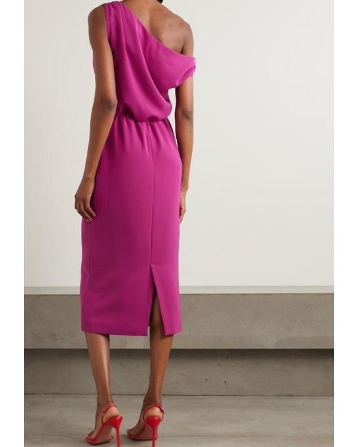 16Arlington Purple A Mid-Length Dress