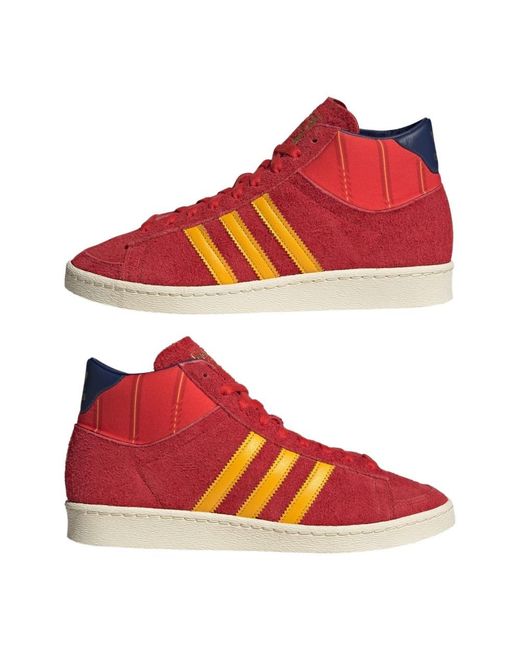 Adidas Originals Red Jabbar Shoes for men