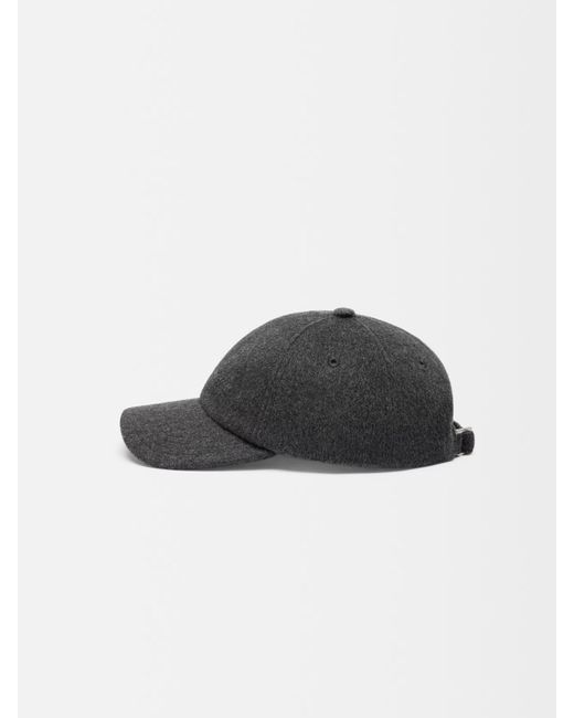 Jacquemus Gray The Cachemiro Baseball Cap for men