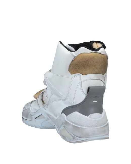 Maison Margiela Blue High-Top Trainers