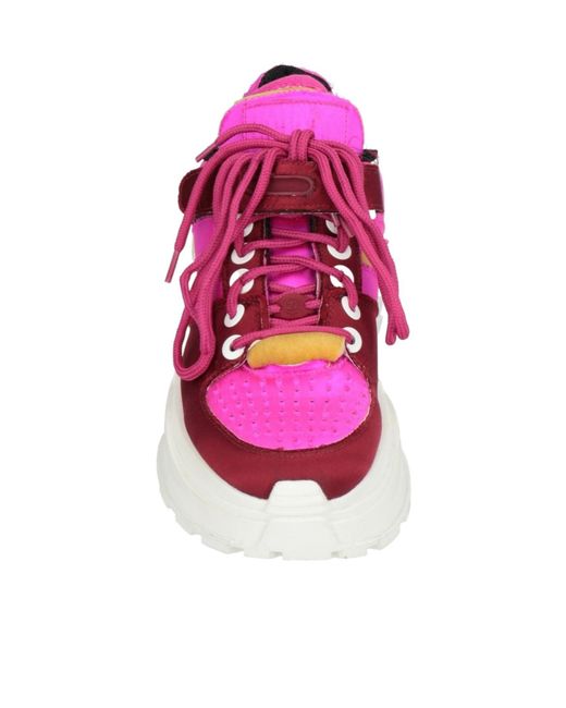 Maison Margiela Pink Thick-Soled Sneakers