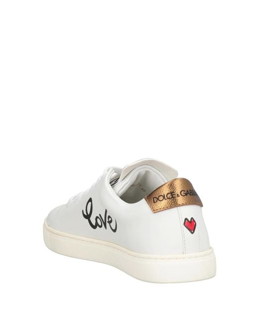 Dolce & Gabbana Natural Solid Color Leather Casual Shoes