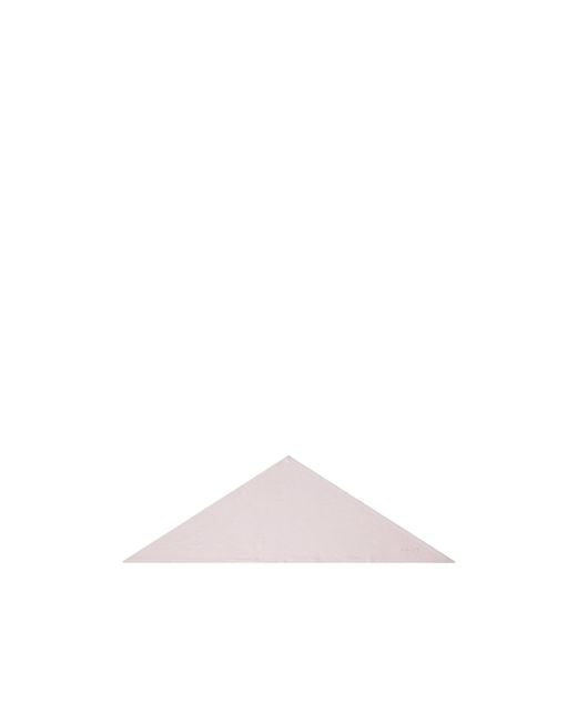 Chloé Pink Triangle Wool Scarf