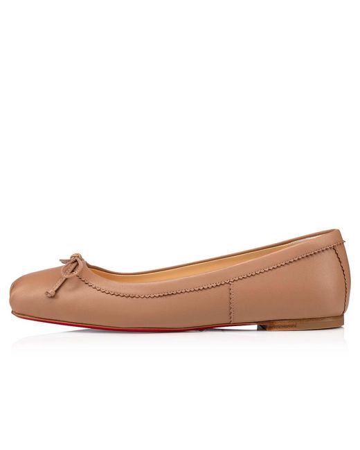 Christian Louboutin White Mamadrague Ballet Flats