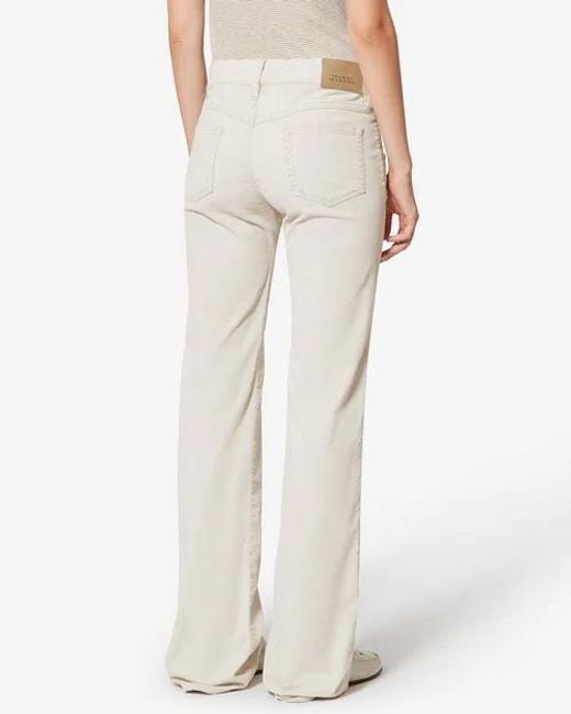Isabel Marant White Kelly Pants