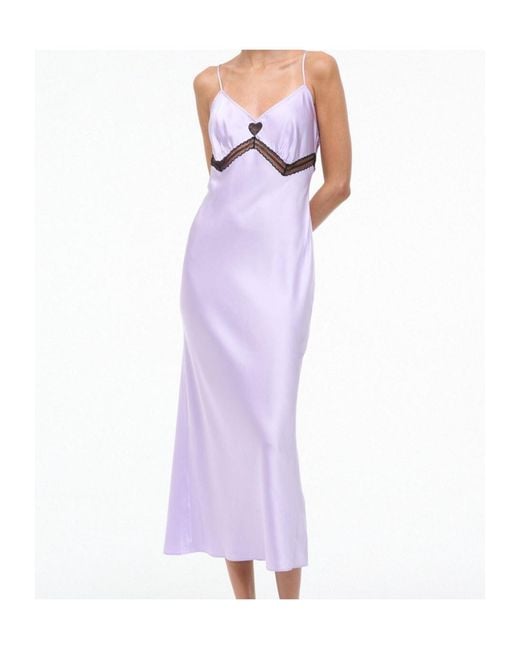 Staud Purple Terra Dress