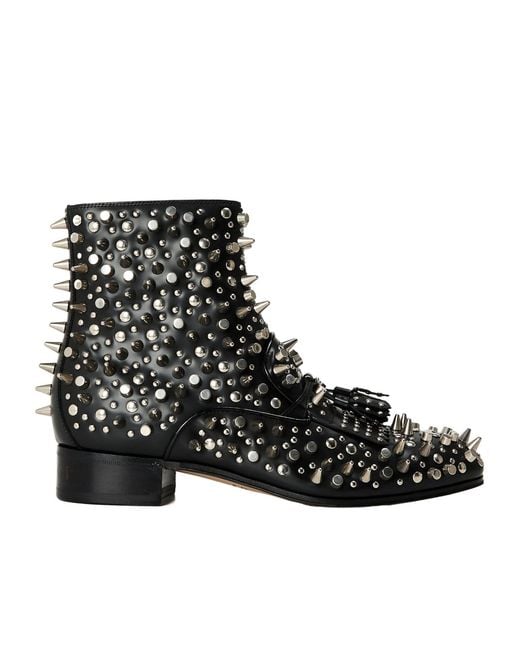 Gucci Black Knee High Boots for men