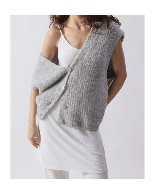 American Vintage Gray Zolly Knitted Vest