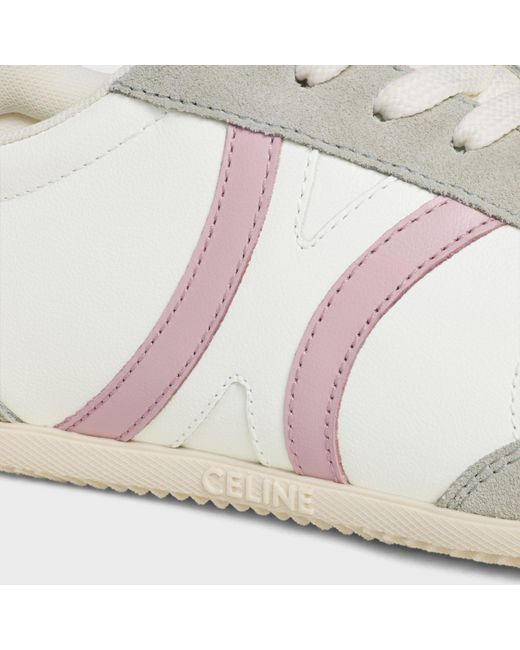 Céline White Jogger Low Lace-Up Sneaker