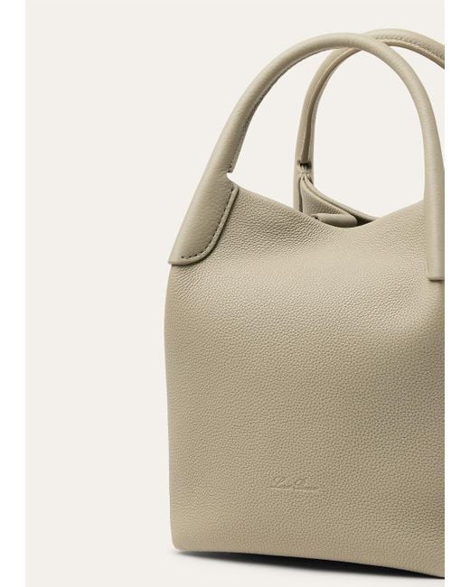 Loro Piana Natural Bale Small Tote Bag