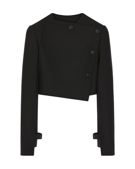Courreges Black Courrèges Oblique Tailored Jacket