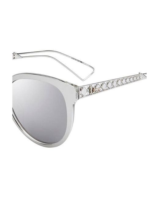 Dior White Logo Sunglasses