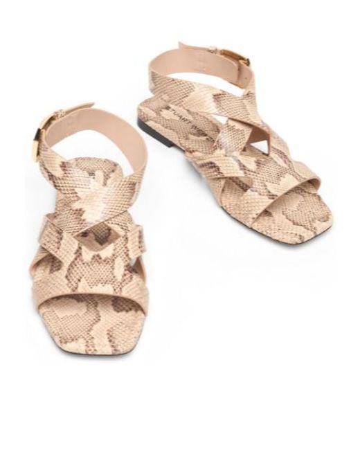 Stuart Weitzman Natural Sai Sandal