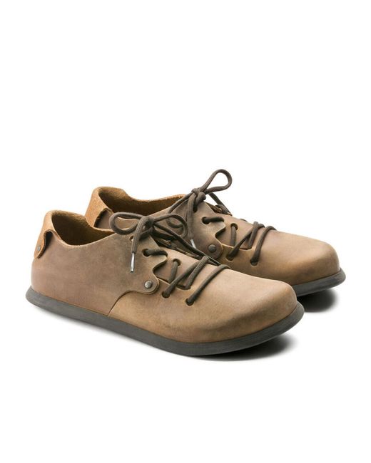 Birkenstock Brown Montana Nl Lace-Up Shoes for men
