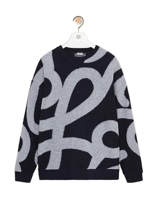 Loewe Blue Sweatshirt for men