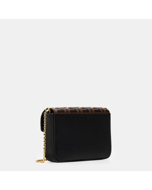 Fendi Black Ff Diamonds Wallet On Chain