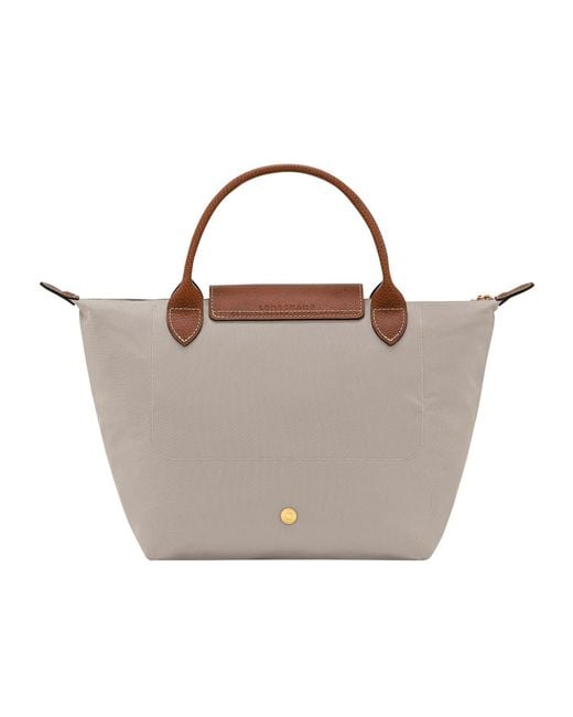 Longchamp Brown Le Pliage Folding Tote Bag