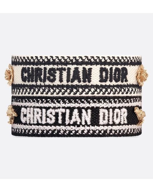Dior White Christian Bracelet Set