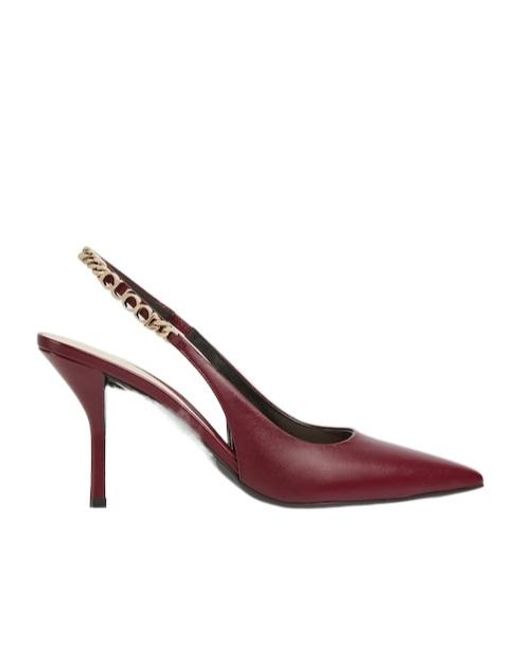 Gucci Pink Open-Heel Shoes