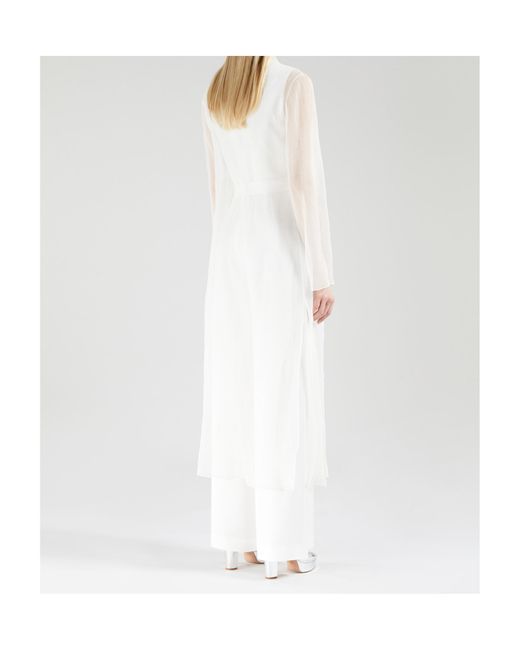 Max Mara White Crepe Jacket