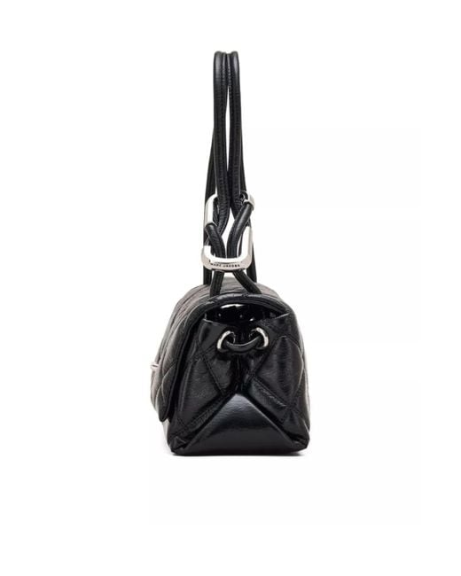 Marc Jacobs Black The Quilted Mini Dual Shoulder Bag