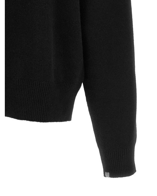 Extreme Cashmere Black 'N496 Like Sweater for men