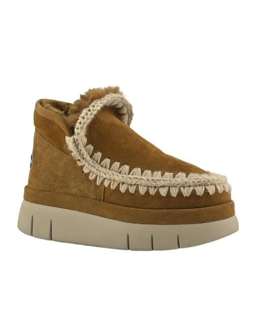 Mou Brown Bounce Welt Sneakers