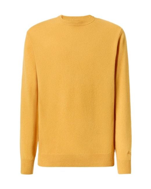 Mc2 Saint Barth Yellow Regent Jumper for men