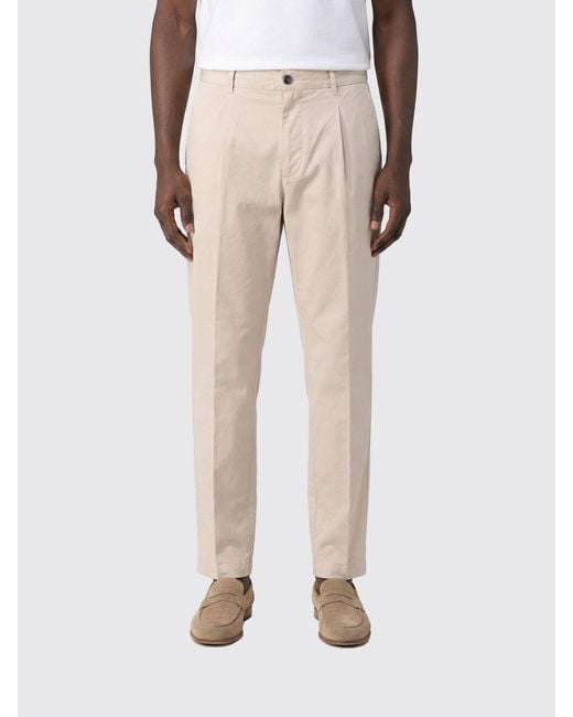 Eleventy Gray Elastic-Waist Tailored Pants for men