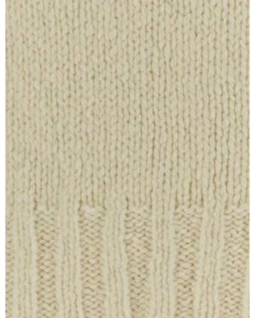 A.P.C. Natural Long Sleeve Crewneck Jumper