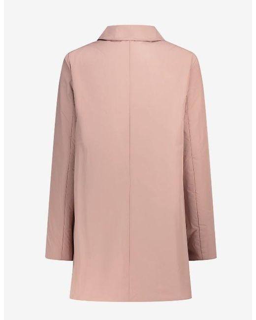 Max Mara Pink Long-Sleeved Coat