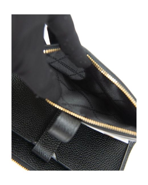 Michael Kors Black Michael Logo Plaque Zipped Wallet for men