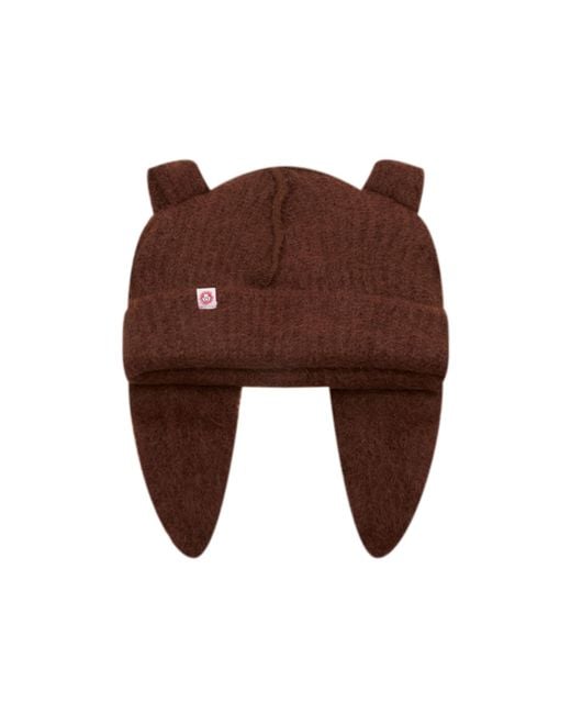 charlesjeffreyloverboy Brown Bear-Ear Beanie