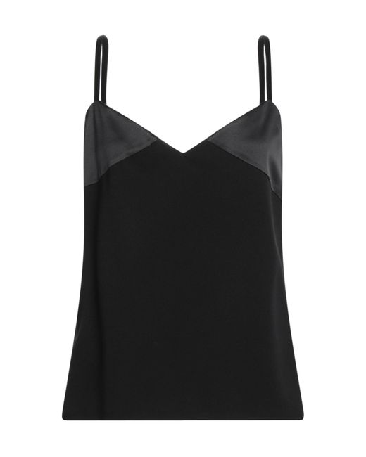 Max Mara Black Back Zipper Strap