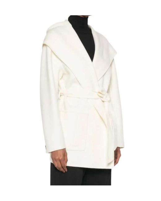 Mackage White Long-Sleeved Coat