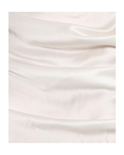 GIUSEPPE DI MORABITO Natural Pendulous Mini Dress